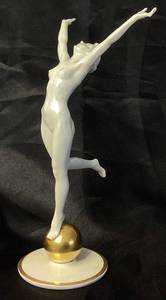 Hutschenreuther "Sun Child" Sonnenkind Porcelain Figure by Karl Tutter - Germany US Zone