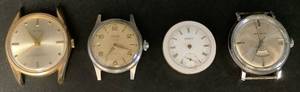 lot 70 image: Vintage Collection of Mens Watch Faces