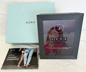lot 122 image: Aura Mason Luxe WIFI Digital Picture Frame  9.7 Display