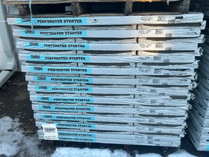 TAMKO Pallet of 72 Bundles of- Perforated Starter 105 lin. ft. Eave and Rake Roofing Starter Strip Shingles Retail Value of $3,453.84