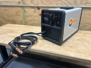 lot 10 image: Hobart Handler 125, 120V, 130 Amp, Flux Core Welder, MIG-Ready Welder, Model# 500573 MSRP $439.99