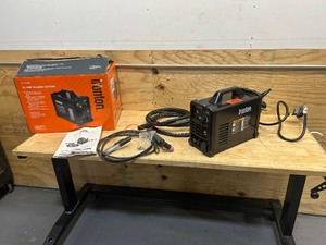 lot 14 image: Ironton 120V Plasma Cutter, 20 Amp Power MSRP $329.99