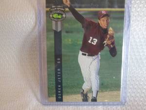 lot 3 image: 1992 Classic Derek Jeter Rookie Car...