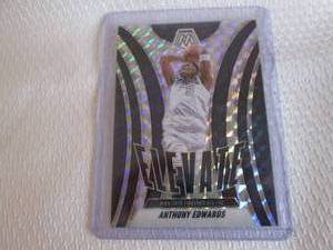 lot 12 image: 2024-25 Mosaic Anthony Edwards Sliv...