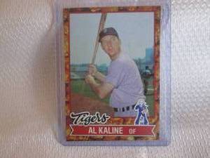 lot 22 image: 1982 Topps Al Kaline Cracker Jack C...