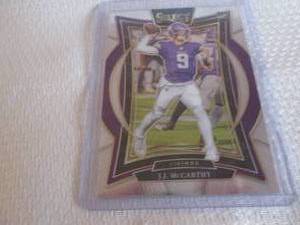 lot 24 image: 2024 Select J.J. McCarthy Rookie Ca...