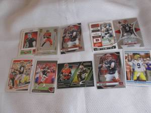 lot 25 image: Assorted Joe Burrow Cards...