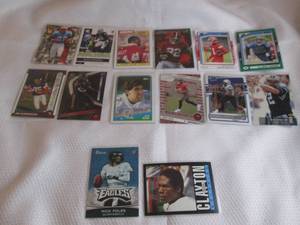 lot 27 image: Assorted Football Rookie Cards...