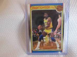 lot 28 image: 1988-89 Fleer Magic Johnson All Sta...
