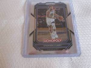 lot 48 image: 2022-23 Prizm Stephen Curry Monopol...
