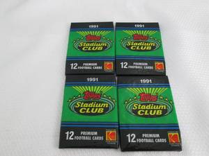 lot 78 image: 4-1992 Stadium Club Football Series...