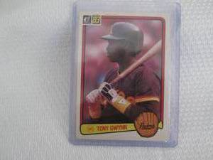 lot 92 image: 1983 Donruss Tony Gwynn Rookie Card...