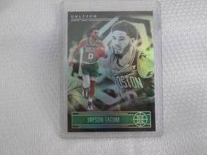 lot 104 image: 2020-21 Illusions Jayson Tatum Card...