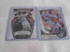 lot 108 image: 2021 Prizm Aaron Judge Cards...