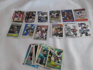 lot 113 image: Assorted NFL Hall Of Famers Cards...