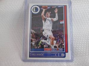 lot 115 image: 2021-22 Hoops Luka Doncic Card...