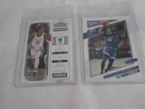 lot 119 image: 2021-22 Donruss & Contenders JA Mor...