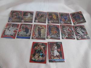 lot 142 image: Prizm Basketball Red Ice Prizm Roo...