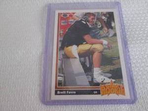 lot 146 image: 1991 Upper Deck Brett Favre Rookie ...