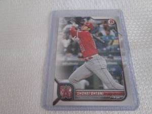 lot 152 image: 2022 Bowman Shohei Ohtani Card...