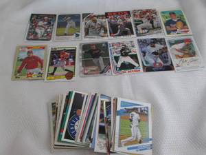 lot 156 image: Assorted Baseball Star Cards...