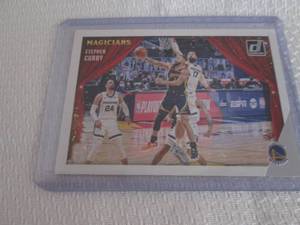 lot 165 image: 2021-22 Donruss Stephen Curry Magic...