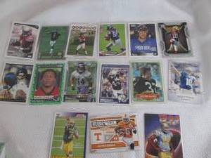lot 167 image: Assorted Football Rookie Cards...