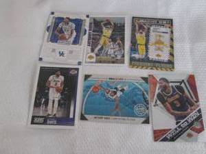 lot 175 image: Assorted Anthony Davis Cards...
