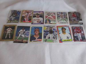 lot 180 image: Assorted Baseball Rookie Cards ...