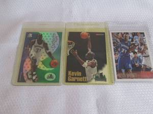 lot 186 image: Assorted Kevin Garnett Cards...
