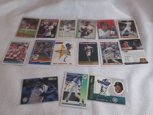 lot 191 image: Assorted Ken Griffey JR Cards...