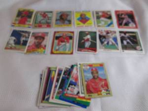 lot 193 image: Ozzie Smith Cards...