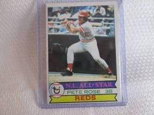 lot 206 image: 1979 Topps Pete Rose Card...