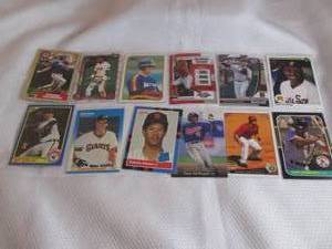 lot 209 image: Assorted Baseball Rookie Cards...