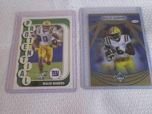 lot 210 image: 2024 Malik Nabers Sage & Score Rook...