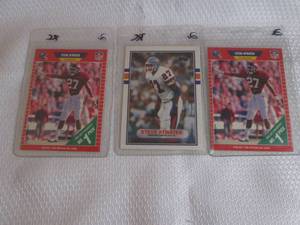 lot 211 image: 1989 Steve Atwater Topps & Proset R...