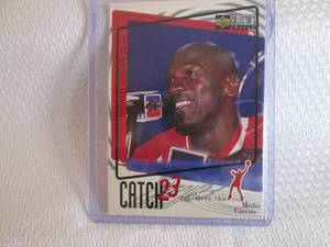 lot 219 image: 1996 Upper Deck Michael Jordan Card...