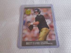 lot 226 image: 1991 Ultra Brett Favre Rookie Card...