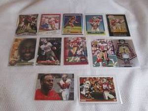 lot 229 image: Assorted Jerry Rice Cards...