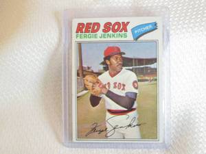 lot 237 image: 1977 Topps Fergie Jenkins Card...