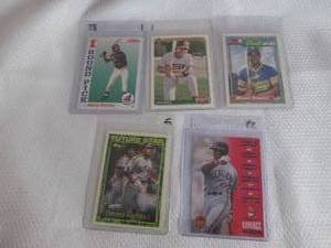 lot 248 image: 5 Manny Ramirez Rookie Cards...