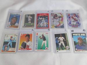 lot 287 image: Assorted Baseball Rookie Cards...