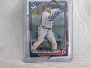 lot 302 image: 2024 Bowman Shohei Ohtani Card...