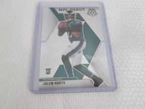 lot 311 image: 2020 Mosaic Jalen Hurts Rookie Card...