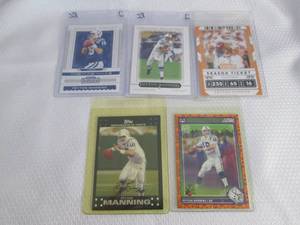 lot 325 image: Assorted Peyton Manning Cards...