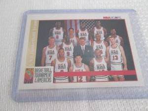 lot 331 image: 1992 Hoops USA Basketball Tram Card...
