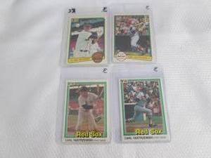 lot 336 image: 1981-1983 Donruss Carl Yastrzemski ...