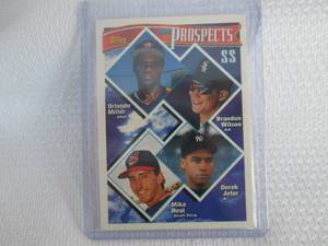 lot 341 image: 1994 Topps Derek Jeter Prospects Ca...