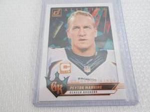 lot 345 image: 2024 Donruss Peyton Manning Gridiro...