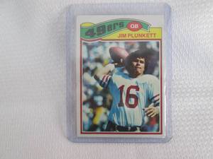 lot 346 image: 1977 Topps Jim Plunkett Card...